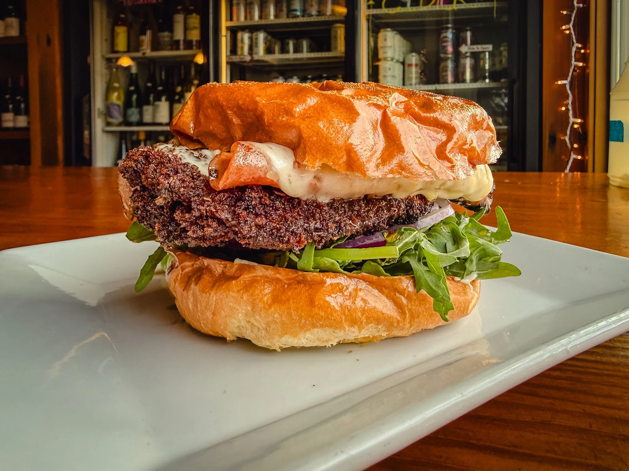 The current weekly special is still holding strong.

Fried chicken, grilled mortadella, provolone, red onions, dressed arugula, mayo, and a drizzle of hot honey on a brioche bun.

It&rsquo;s on through the weekend if you&rsquo;re hungry and nearby.