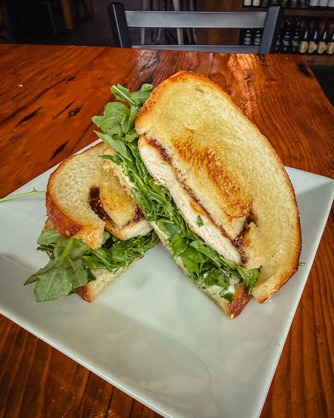 New special on the board this week: Grilled Blue Cheese &amp; Fig

This one feels fancy and comforting at the same time with melted brie, gorgonzola, fig jam, and arugula on toasted sourdough.

Plus current soups:
Italian Bean Soup (gf, df, &amp; v)
