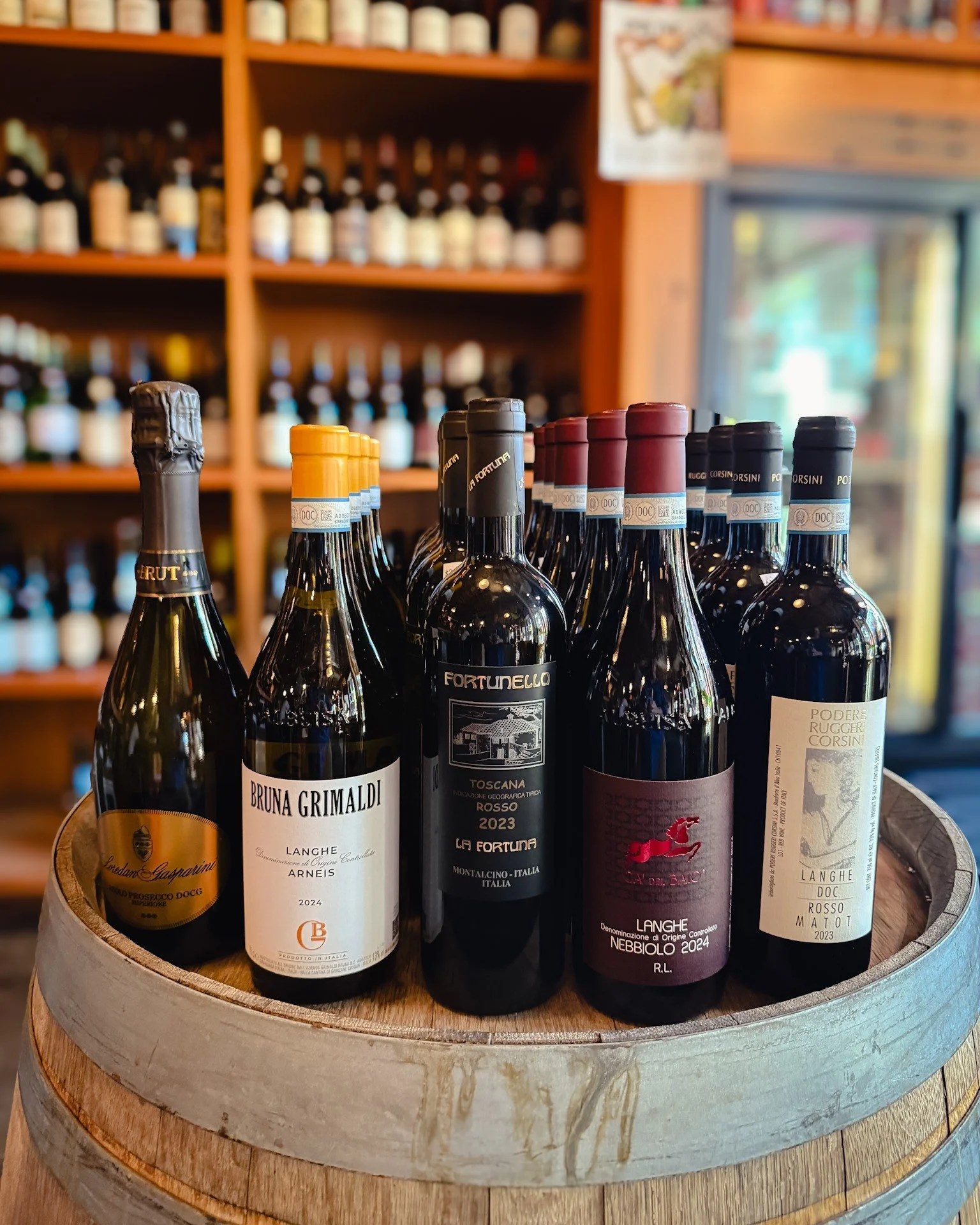 Friday Night Tasting: Italian Wines with Travis 🇮🇹

We&rsquo;re pouring a lineup of Italian wines this week&mdash;easy to drink and great with food.

$10 to taste
5:30&ndash;7:30 PM

Come by, grab a glass, and hang out for a bit.