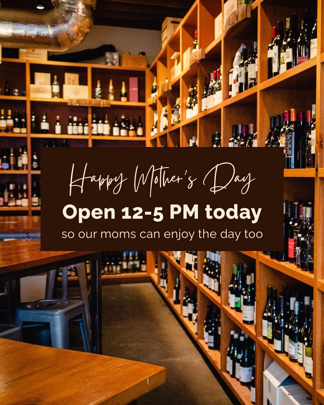 Happy Mother&rsquo;s Day from all of us at Portland Bottle Shop 💛

We&rsquo;re open today from 12&ndash;5 PM so our moms (and team) can enjoy a little extra time with family too.

Stop in for a glass of wine, lunch on the patio, or a last-minute bot