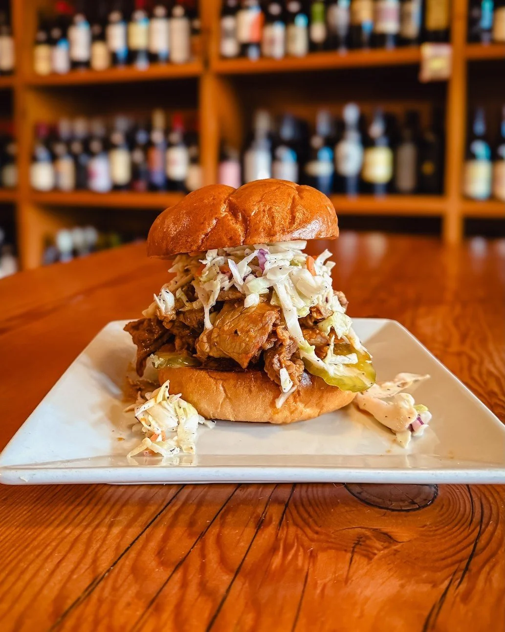 New special alert. Enter the BBQ Beef Sandwich

House-roast beef, house BBQ sauce, coleslaw, red onions, pickles, on a brioche bun. It's a lot of good things happening at once.

Soup today: 
Chicken with Wild Rice. (GF + DF)

Come hungry.