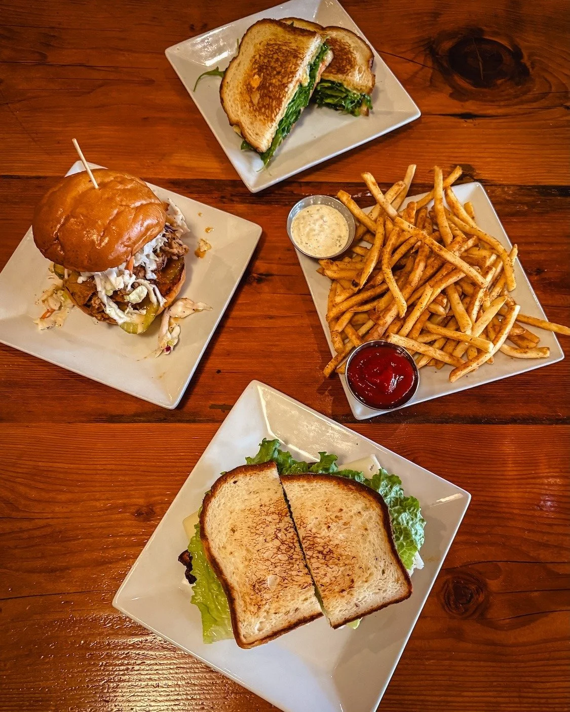 Some meetings are better with a sandwich in hand. Bring your crew to the shop, grab a BBQ Beef (it's staying on special through the weekend), and call it a working lunch.

We can accommodate parties up to 10 for weekday lunches without a reservation.