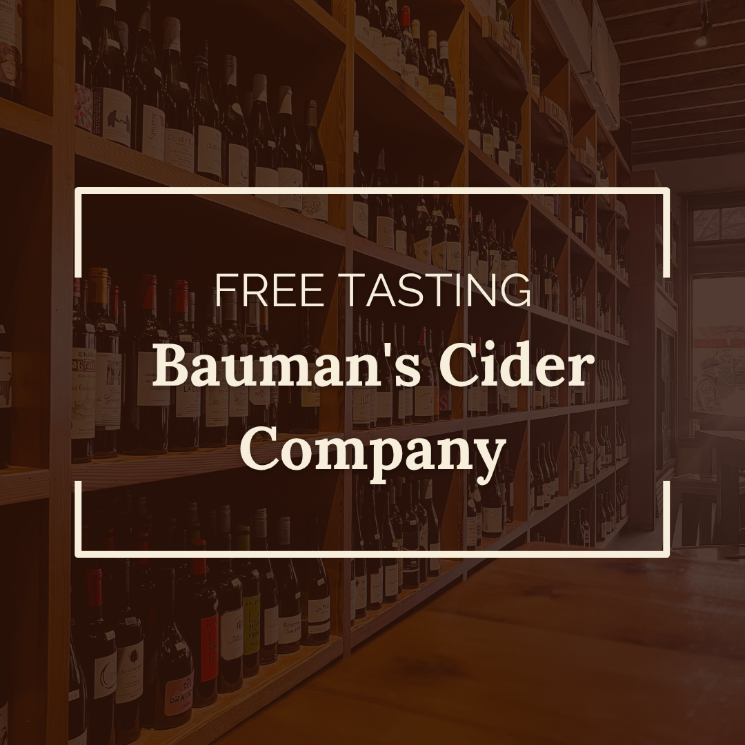 Free Bauman’s Cider Tasting