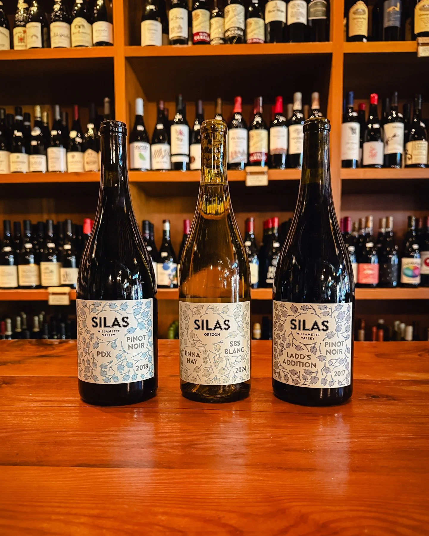 @silas.wines are back on the shelves

A tiny Amity winery run by a former NYC comedian turned Oregon winemaker. 

His Pinots are named after Portland neighborhoods and aged until they&rsquo;re ready, so they hit the shelf drinking beautifully. 

We&r