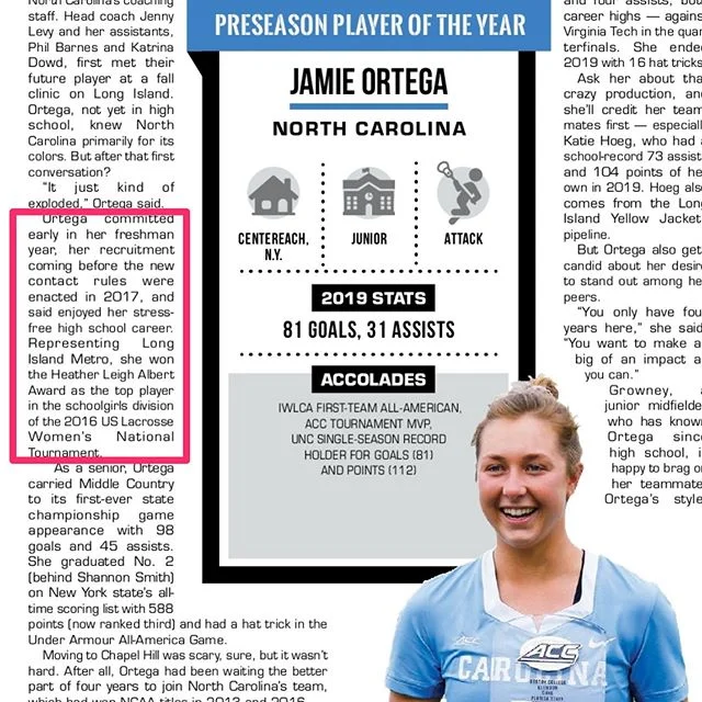 Thanks for the mention Jamie &amp; USL! Have a great season 🥍