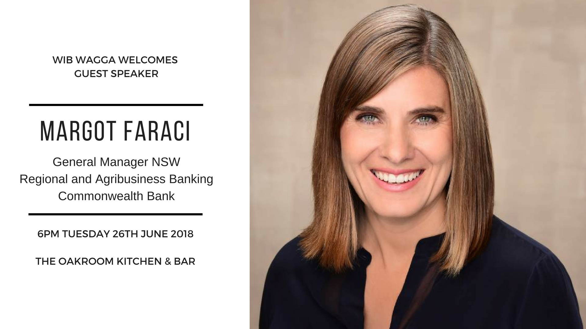 Speaker Event with Margot Faraci, Commonwealth Bank