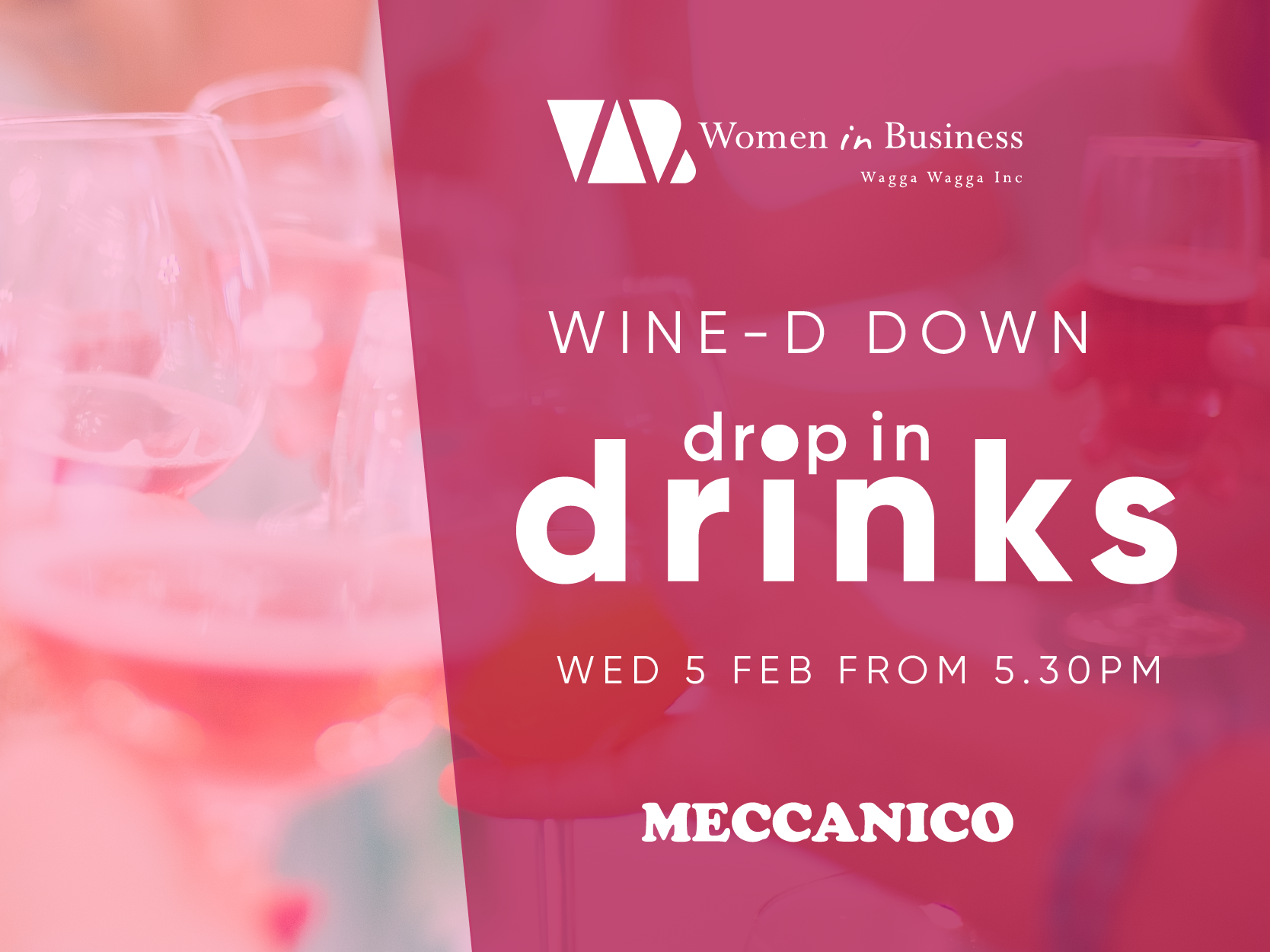 ''Wine-d Down'' Drop In Drinks