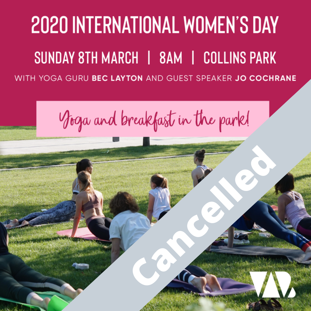Event Cancelled - Yoga &amp; Breakfast for International Women’s Day with WiB Wagga