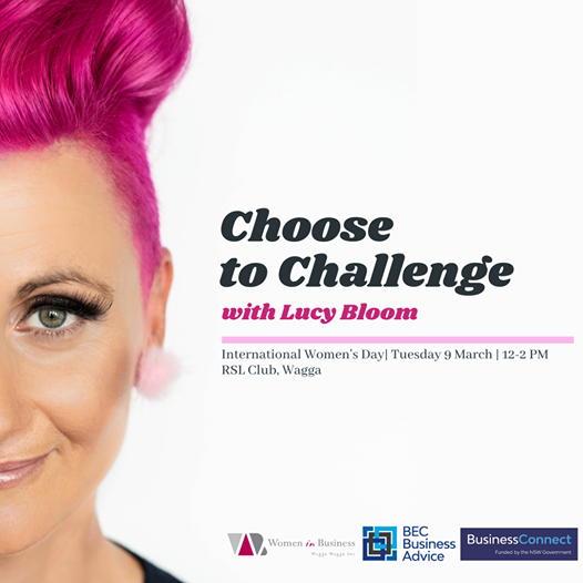 IWD Speaker - Choose to Challenge w Lucy Bloom