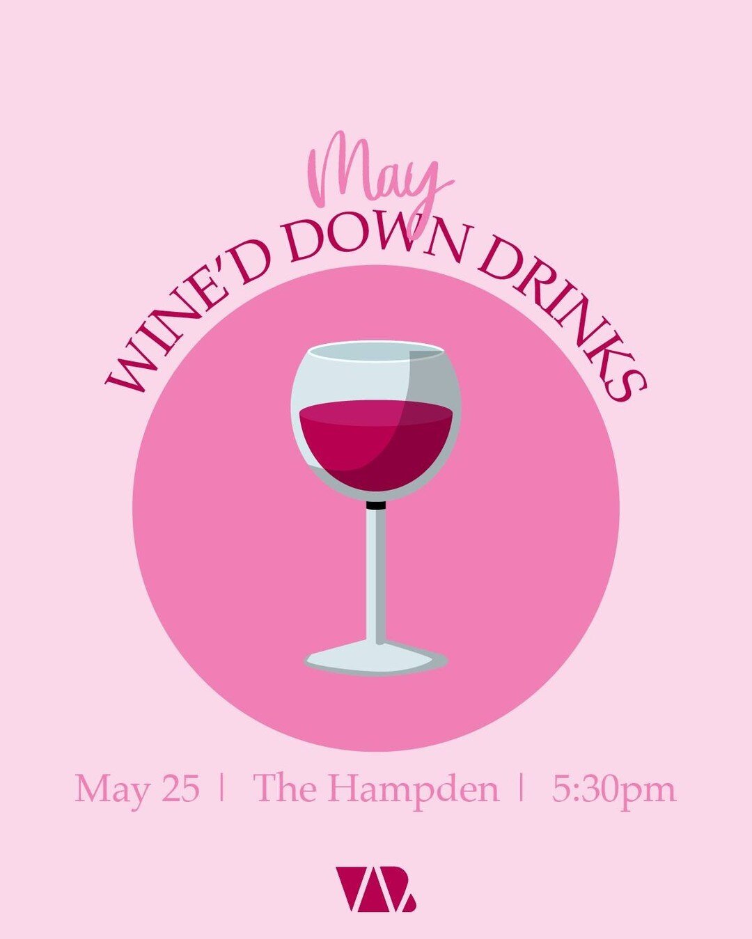 Join us for our May Wine'd Down Drinks! 🍷⁠
⁠
Our monthly catch-ups see plenty of laughs and new friendships, so we welcome past members, current members, on the fence members, non-members... We would love to see all of your wonderful faces there!⁠
⁠
