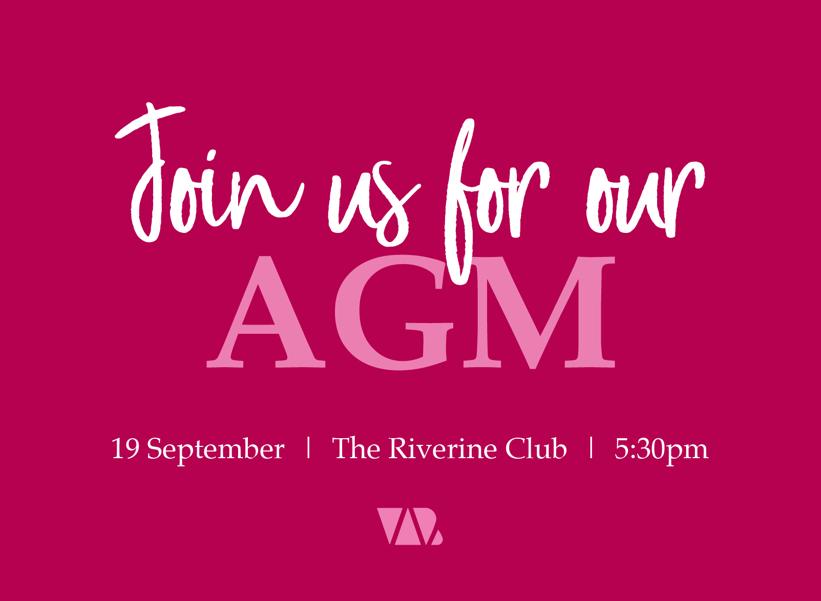 2023 AGM @ The Riverine Club