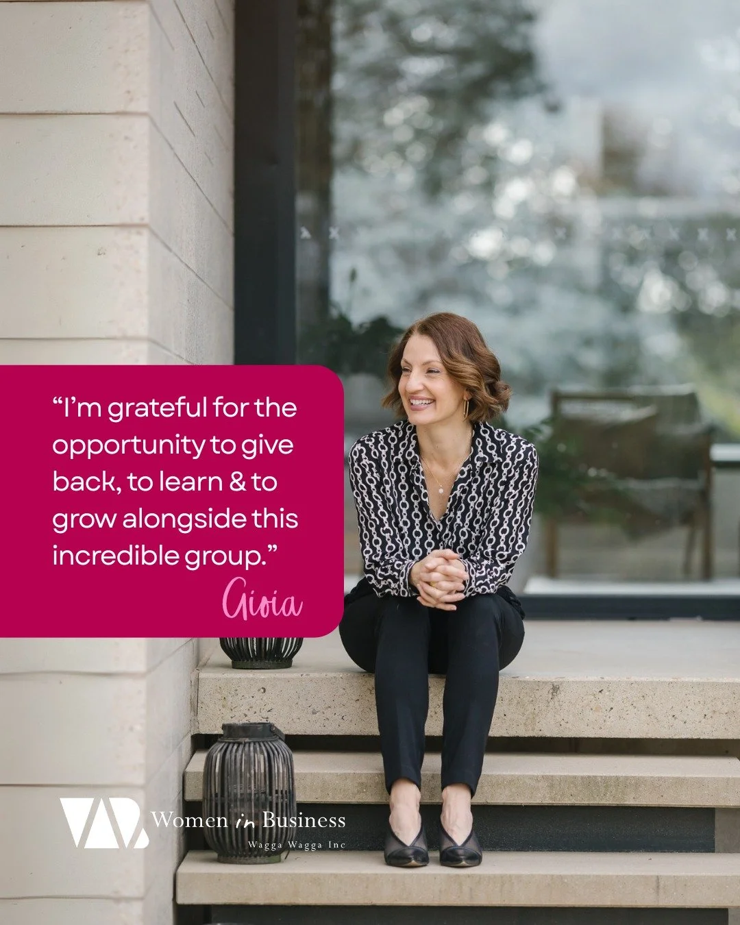 &ldquo;Being part of Women in Business for more than 15 years has been a truly rewarding experience. The opportunities I&rsquo;ve had as both a committee member and as President have contributed greatly to my personal and professional growth.

As a n