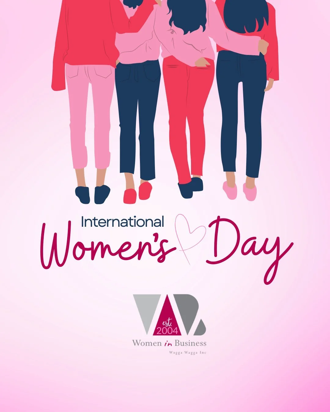 Today we celebrate YOU. 💜

International Women's Day is a reminder of how far we've come and a rallying cry for how far we'll go.

Women in Business Wagga exists because when women succeed, our whole community thrives. So today (and every day), we h