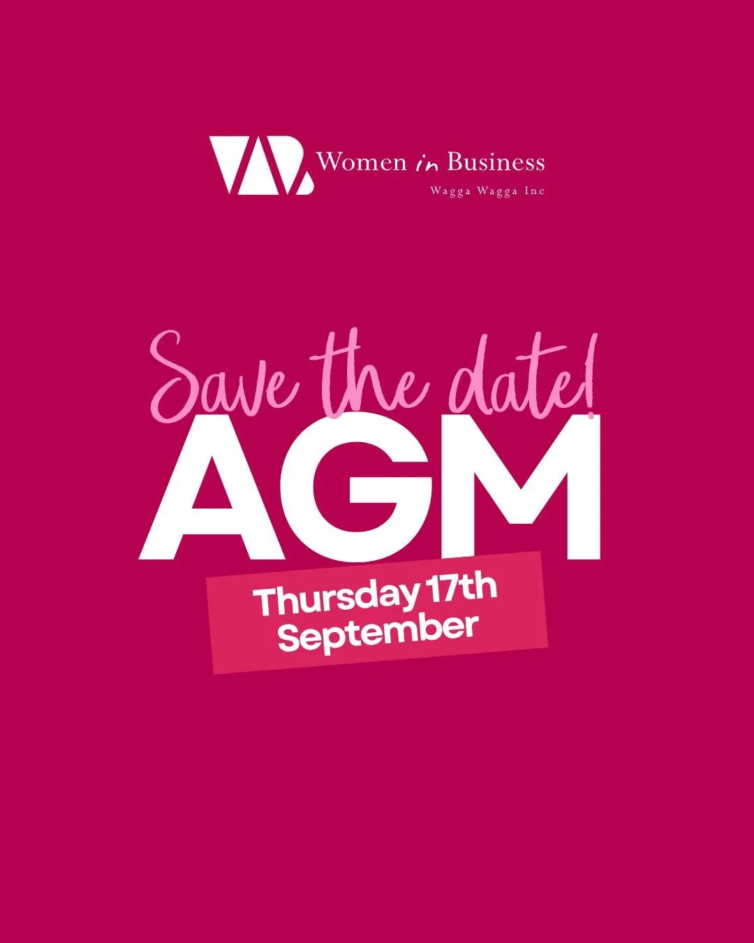 WiB members are warmly invited to join us for our Annual General Meeting.

Come along to hear about everything that's been happening behind the scenes, celebrate another successful year, have your say on the future of WiB and connect with fellow memb