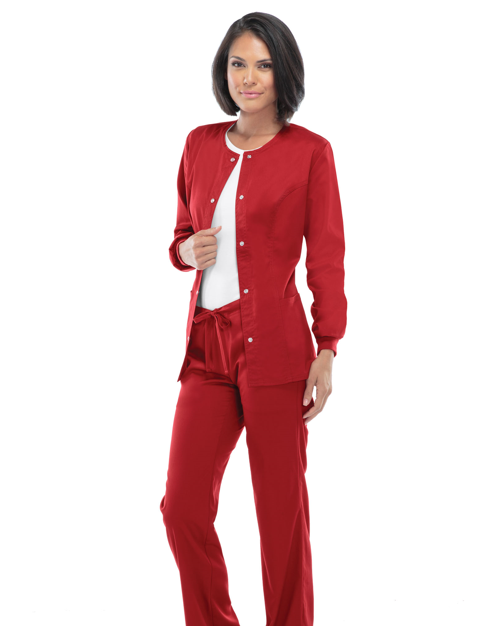 Cherokee 1330 LUXE Women's Fashion Scrub Jacket Review — ScrubStyle