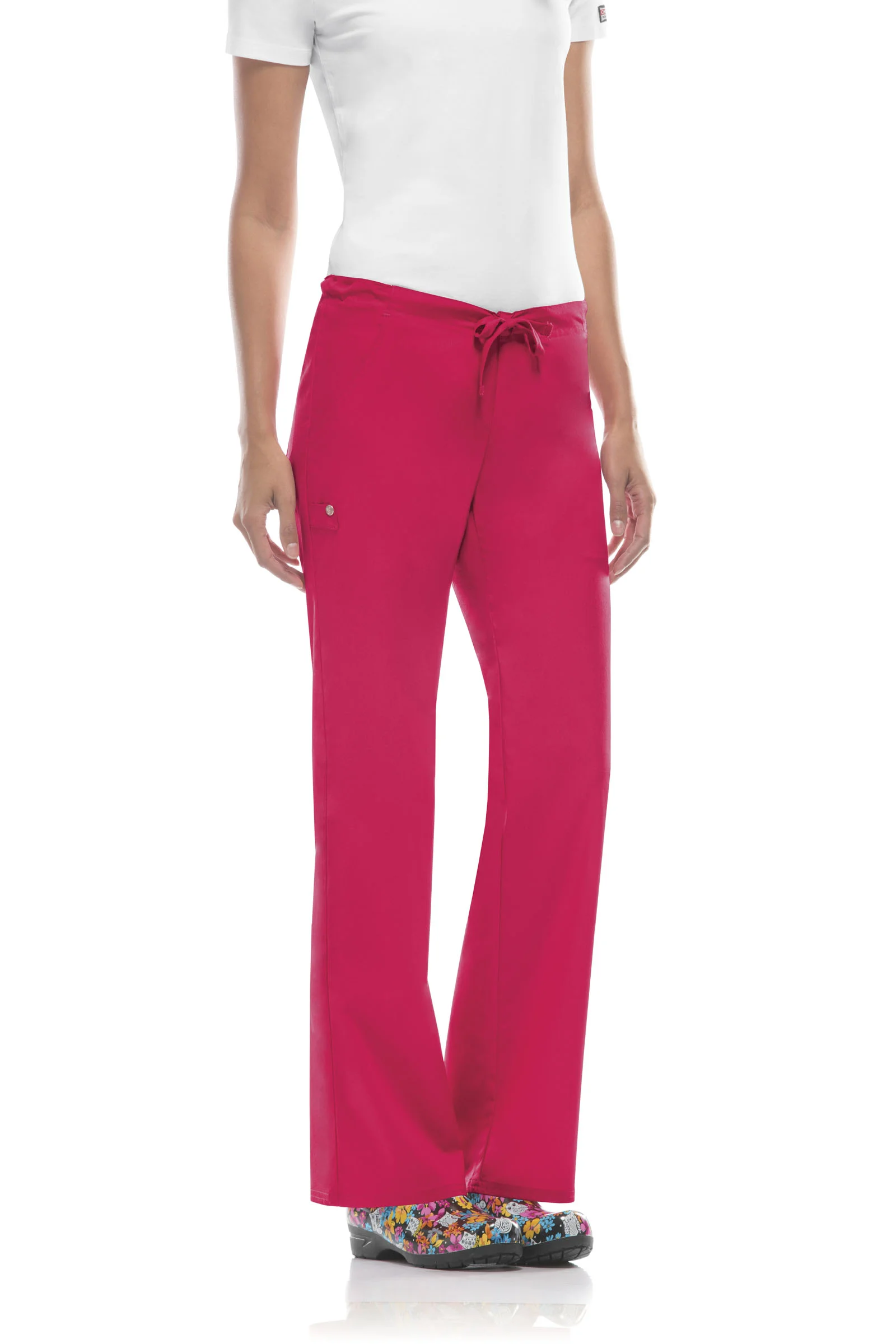 Cherokee 1066 LUXE Women's Elastic Tie Front Scrub Pants Review — ScrubStyle