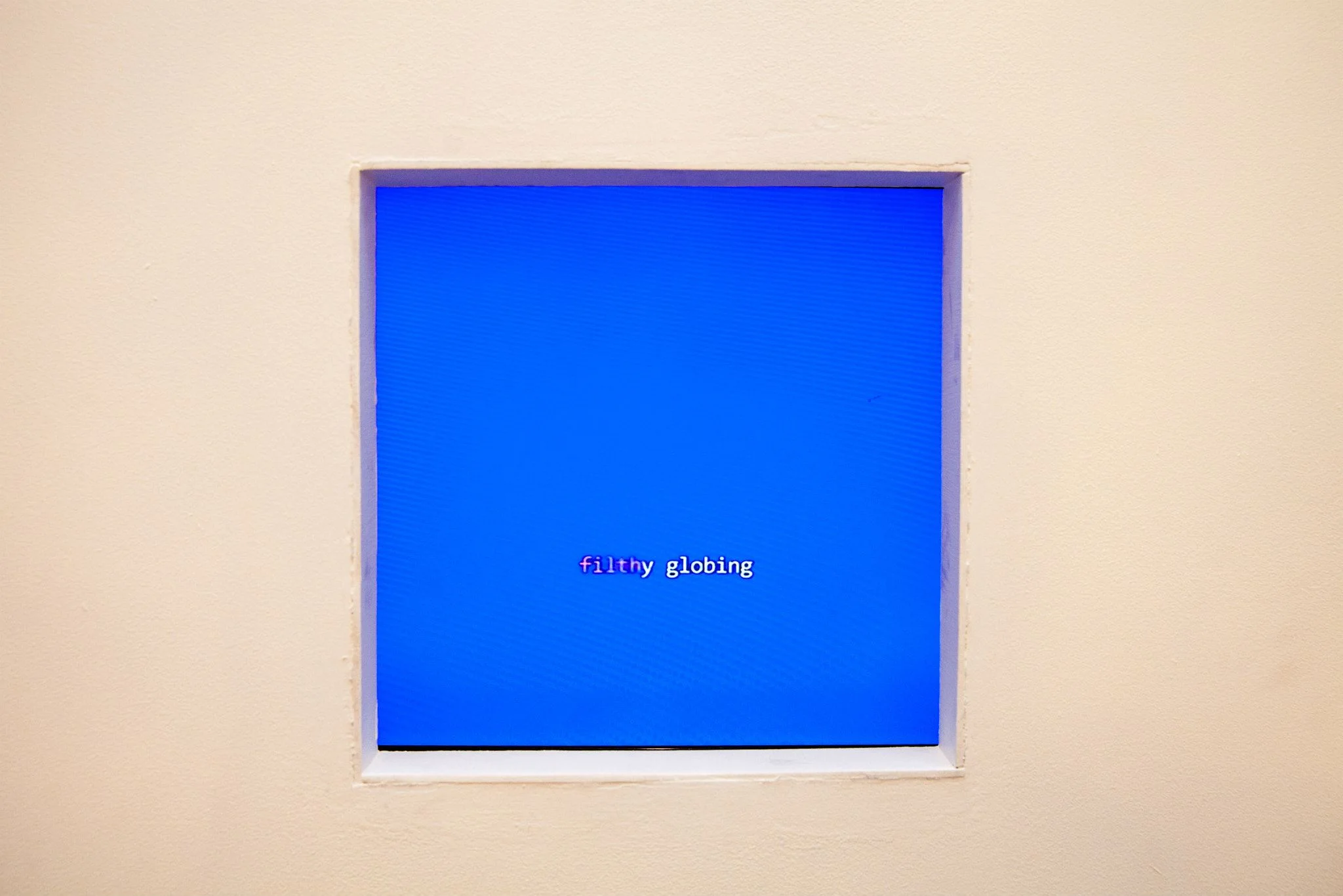 KTV , 2015 Sophie Morrow and Jess Gall First Site Gallery Photographed by Alan Weedon Interrupting private nodes of narcissistic thoughts we project our inner desires to be famous. 