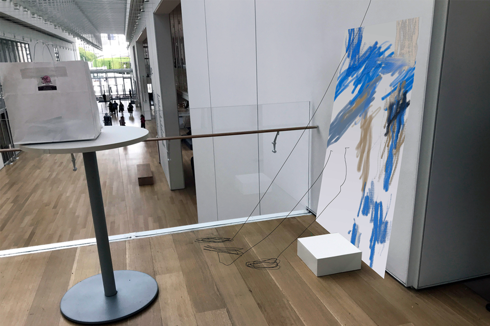 The Institute of Art, Chicago , 2018, 26 x 39 in. (66 x 99 cm) Pigment inkjet on canvas unique
