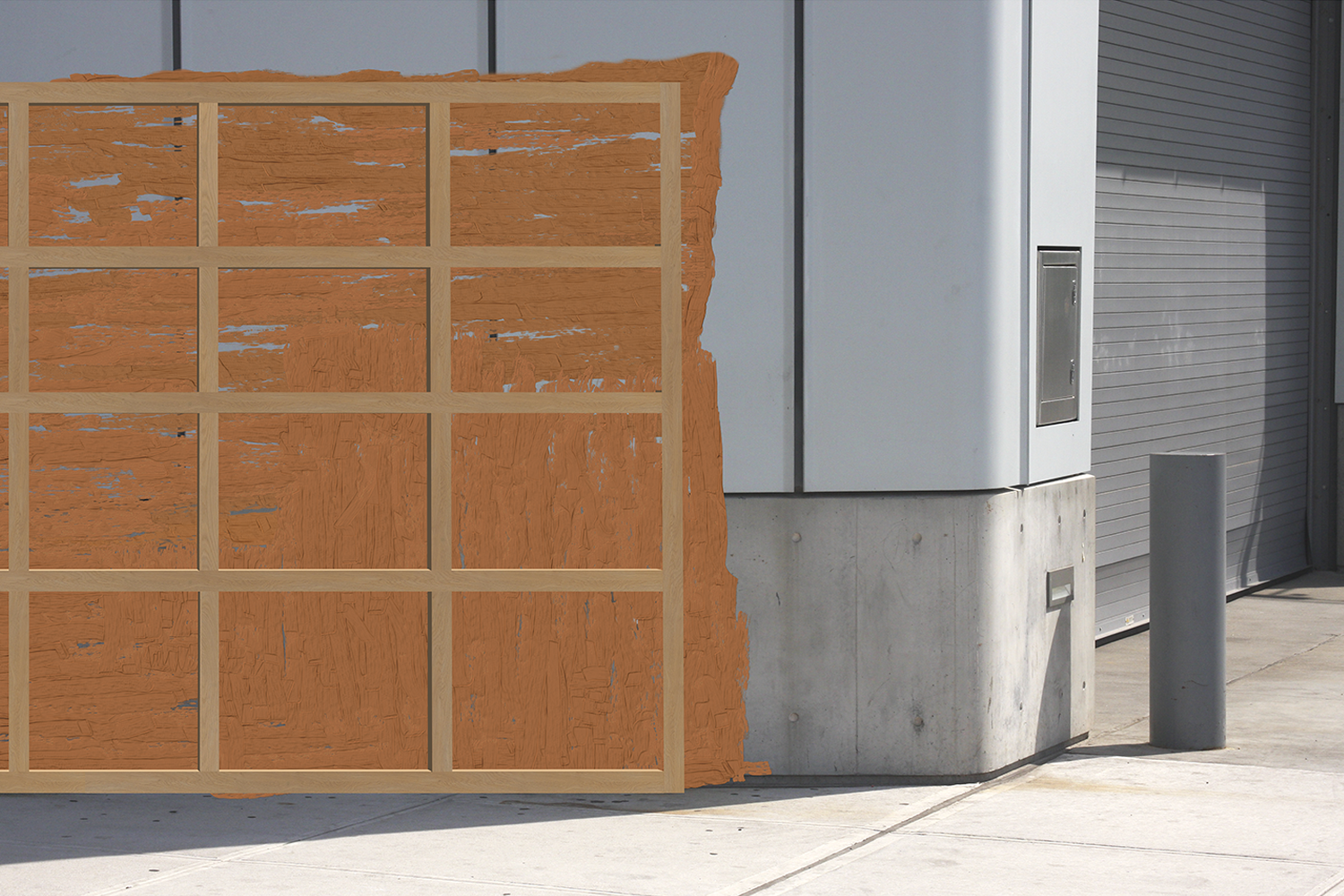 The Whitney Museum of American Art (Close-up) 2019 38” x 57” in (96.52 x 144.78 cm) Pigment inkjet on canvas, unique