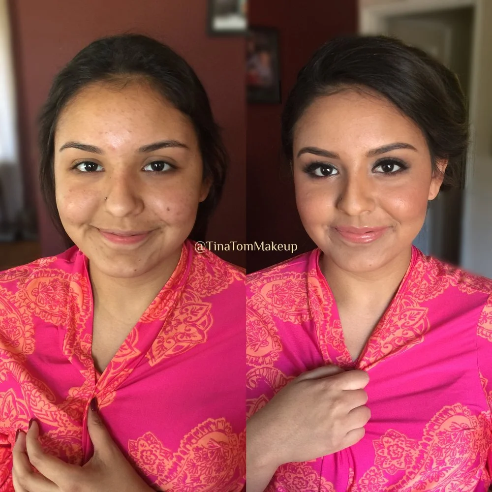 Makeup by Tina & Hair by Melanie. 