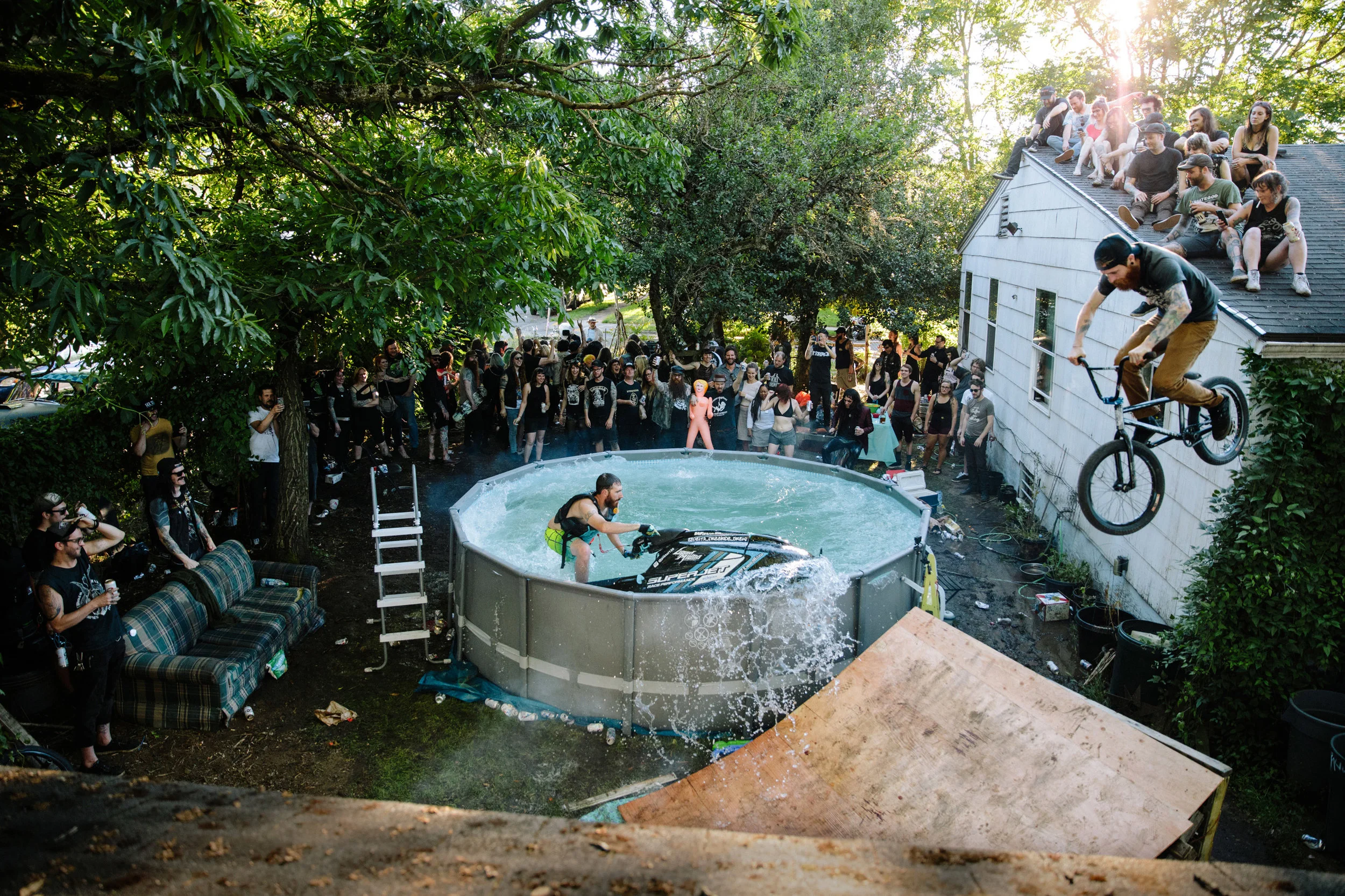 Municipal Waste Video Shoot