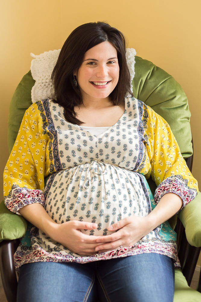 Lifestyle maternity session in Rochester NY