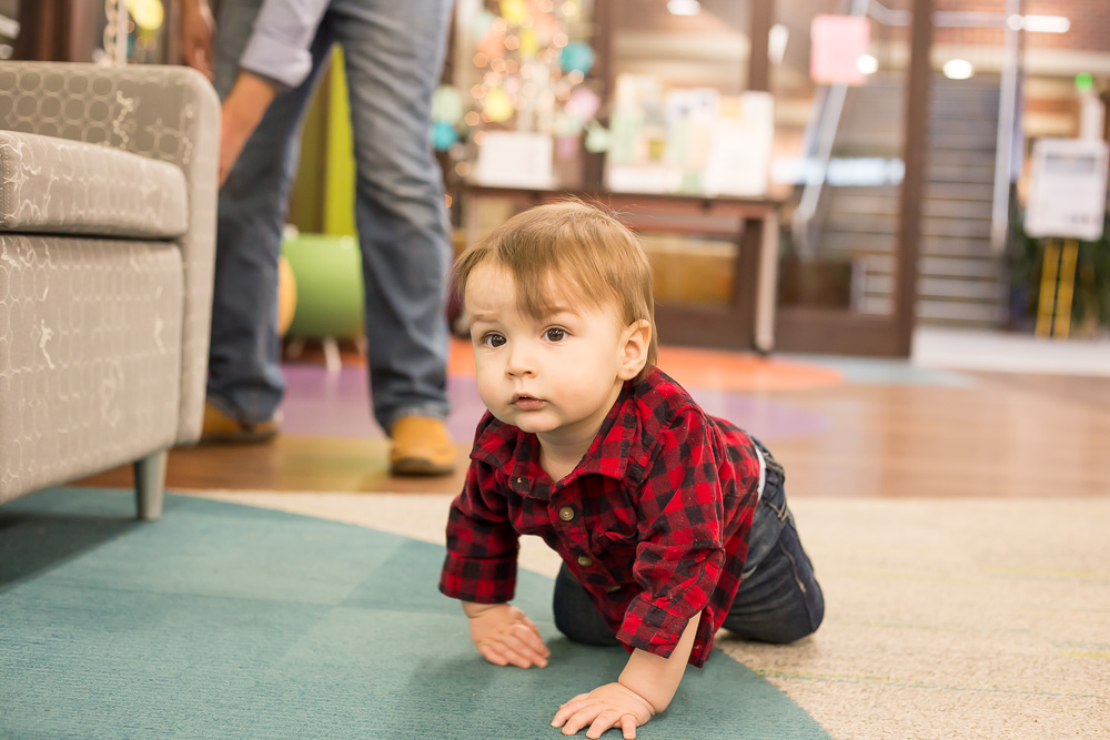 Exploring the library | Rochester NY Family Photographer