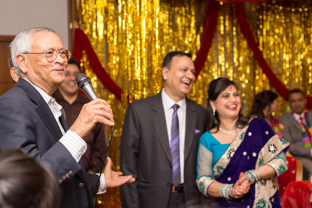 Fun toasts after the ceremony | Documentary wedding photographer | Megan Rei Photography