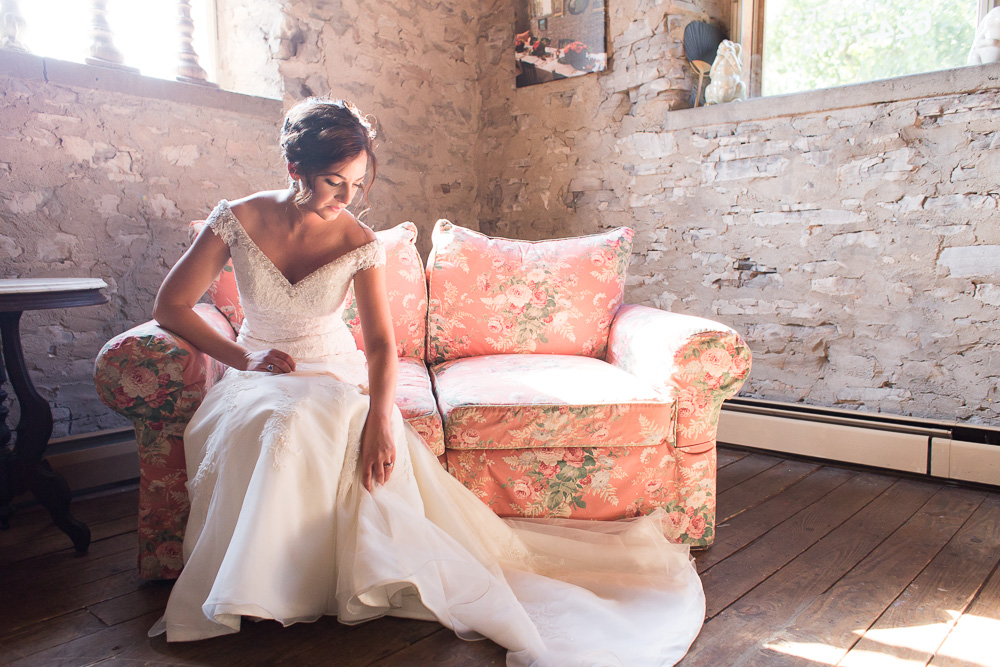 Beautiful bridal portrait