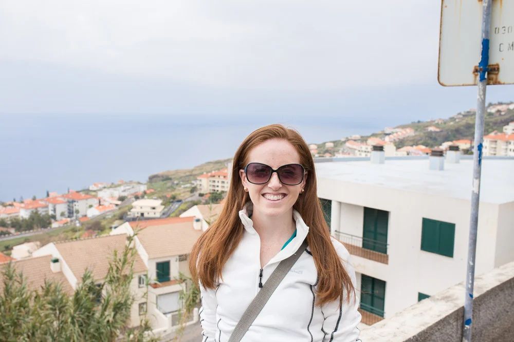 Ocean view in Caniço, Madeira, Portugal