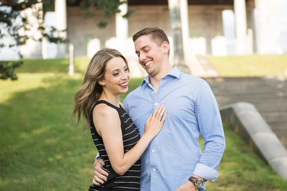 Cobb’s Hill Park Engagement Session | Photojournalistic wedding photographer in Rochester