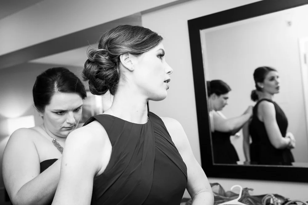 Bridesmaids getting ready | Rochester, NY Documentary Wedding Photographer