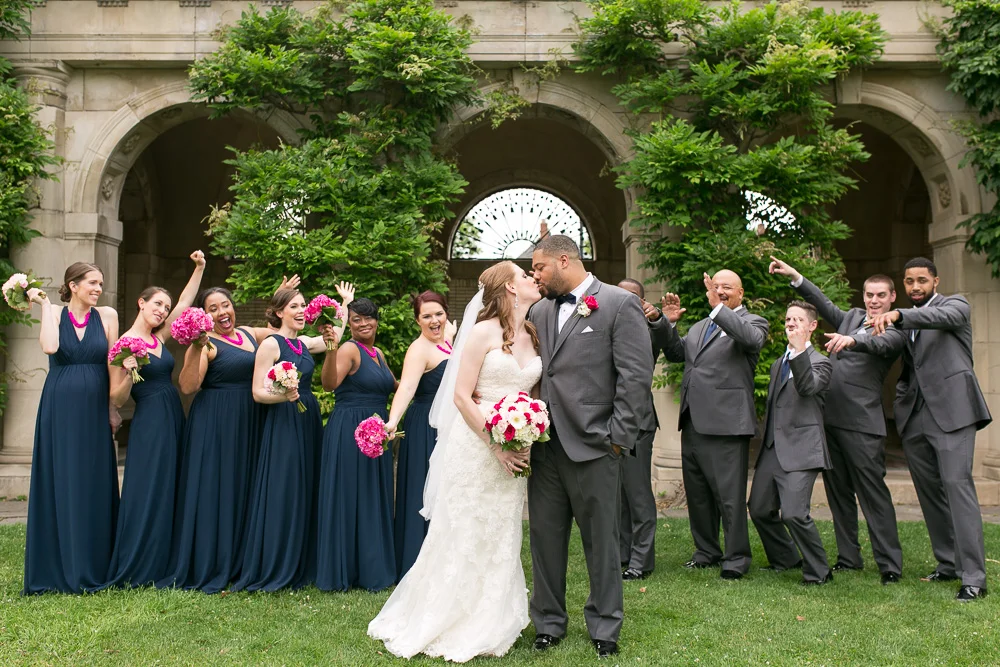 Best Places to Take Wedding Photos in Rochester, NY | George Eastman Gardens | Megan Rei Photography