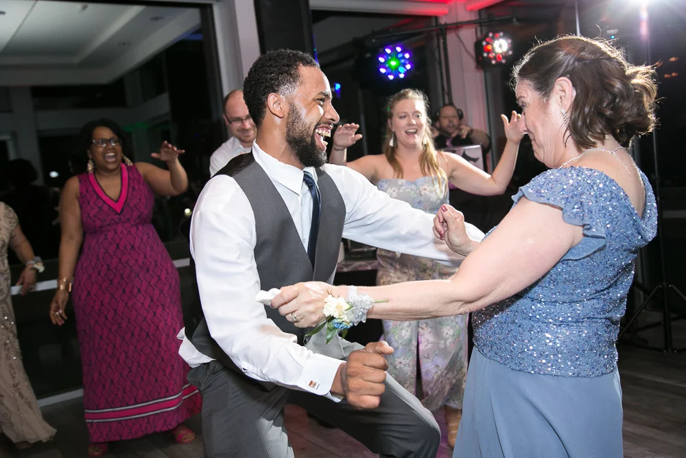 Fun dancefloor in Rochester, NY | Favorite Wedding DJs | DJ Ara from Breakthrough Entertainment