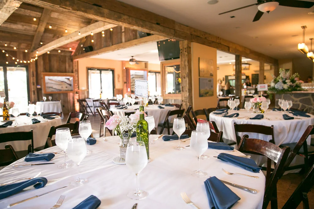 Wedding reception at The Winery at Bull Run | Catering by RSVP Catering in Fairfax, VA