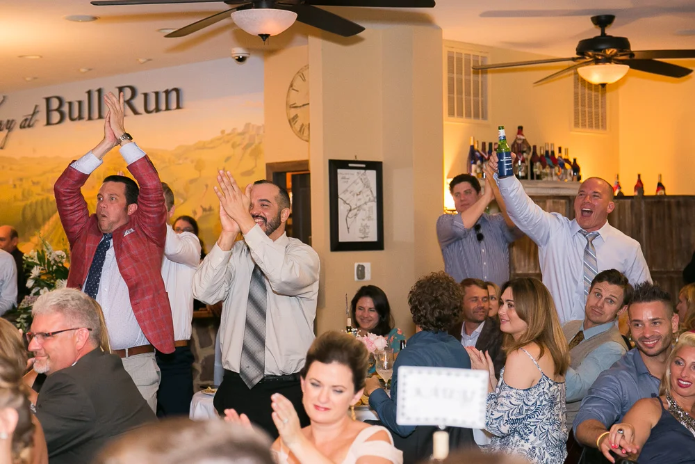 Happy wedding guests | Northern Virginia candid wedding photographer