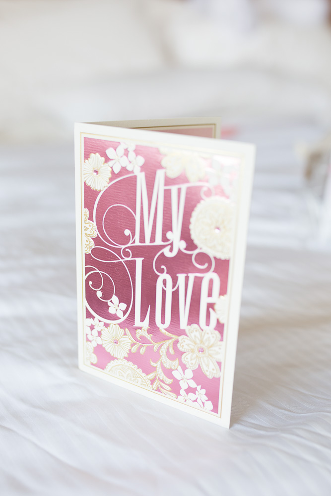 “My Love” letter from the groom | Wedding Detail Photography“My Love” letter from the groom | Wedding Detail Photography