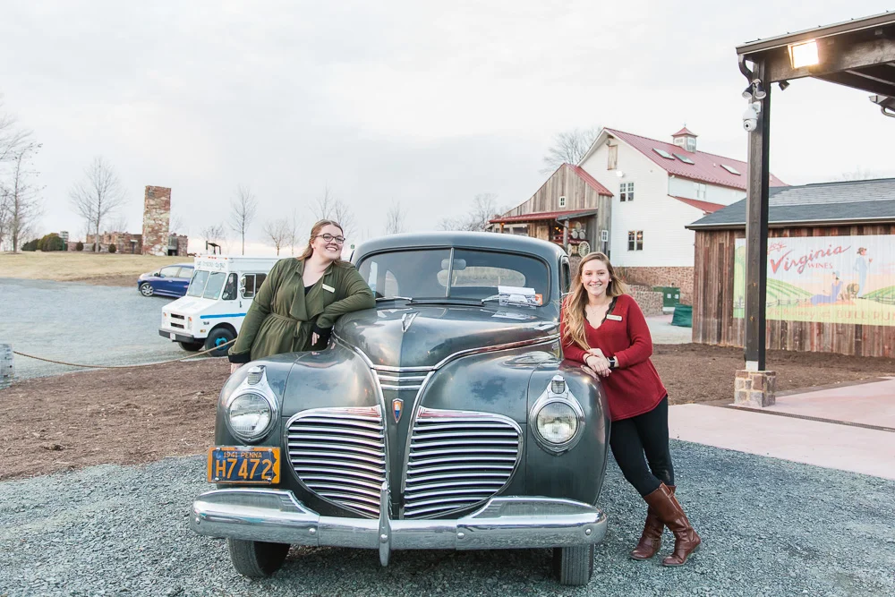 Vintage car rentals from Camelot Classic Cars in Northern Virginia