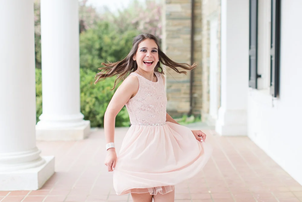 Fun Bat Mitzvah photo at Glenview Mansion in Rockville, MD | Rockville Bat Mitzvah