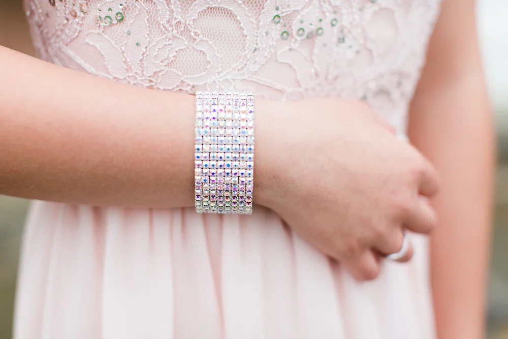 Sparkly Bat Mitzvah jewelery