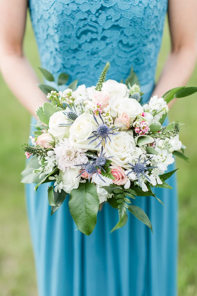 Bridesmaid bouquet from Foxtail Cottage Floral | Best Crozet Virginia Florist