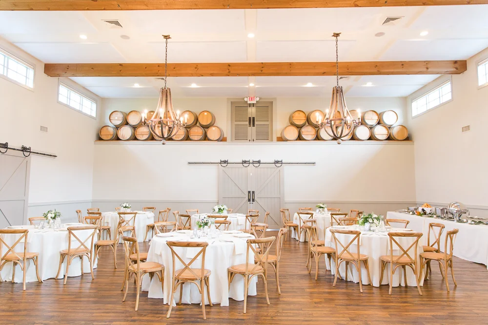 The Carriage House at King Family Vineyards | Best Wedding Reception Venues in Charlottesville, VA