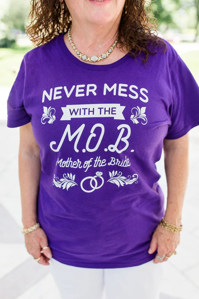 mother of the bride shirts funny