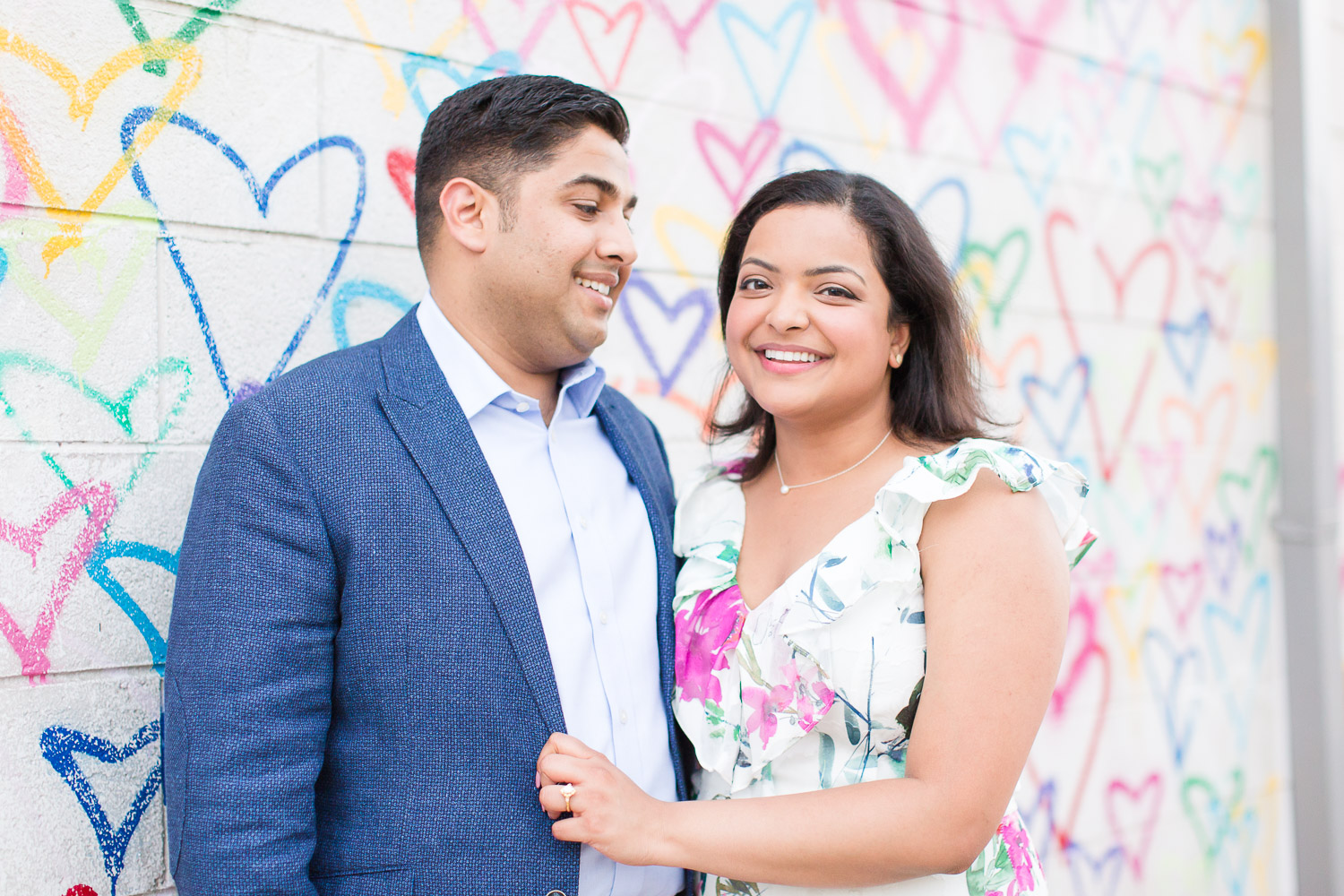 DC heart wall engagement