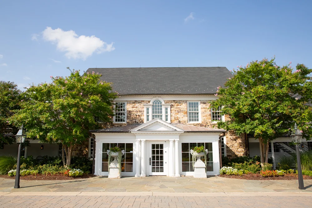Intimate Wedding At Clyde s Willow Creek Farm Broadlands VA 