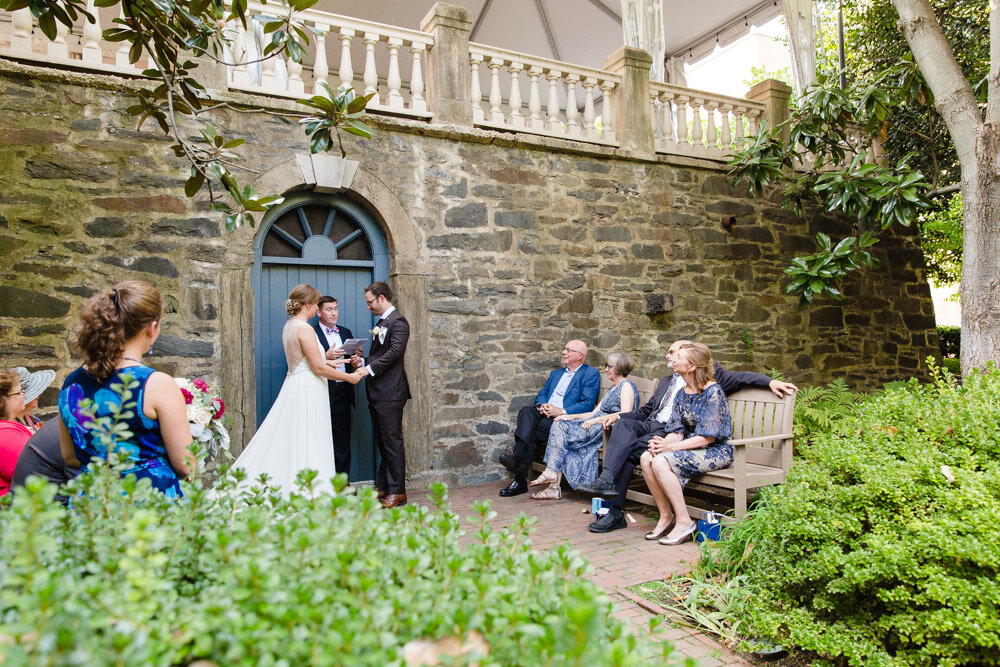 Small wedding at Carlyle House