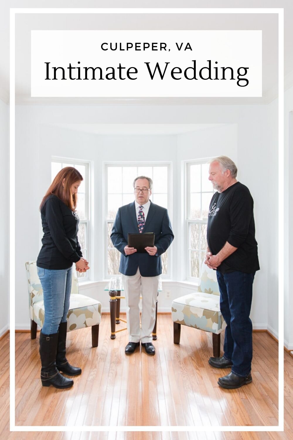 Intimate wedding in Culpeper