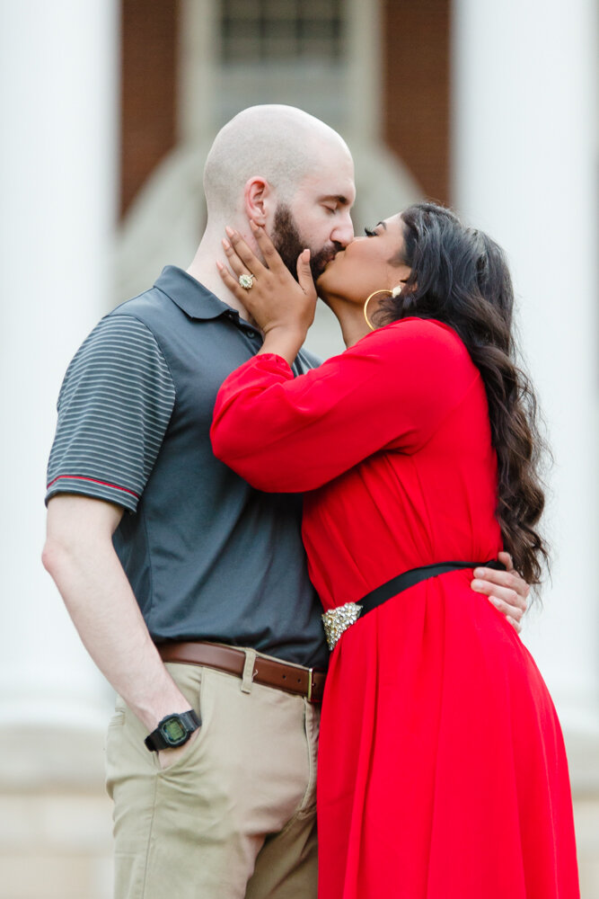 UMD engagement pictures in College Park