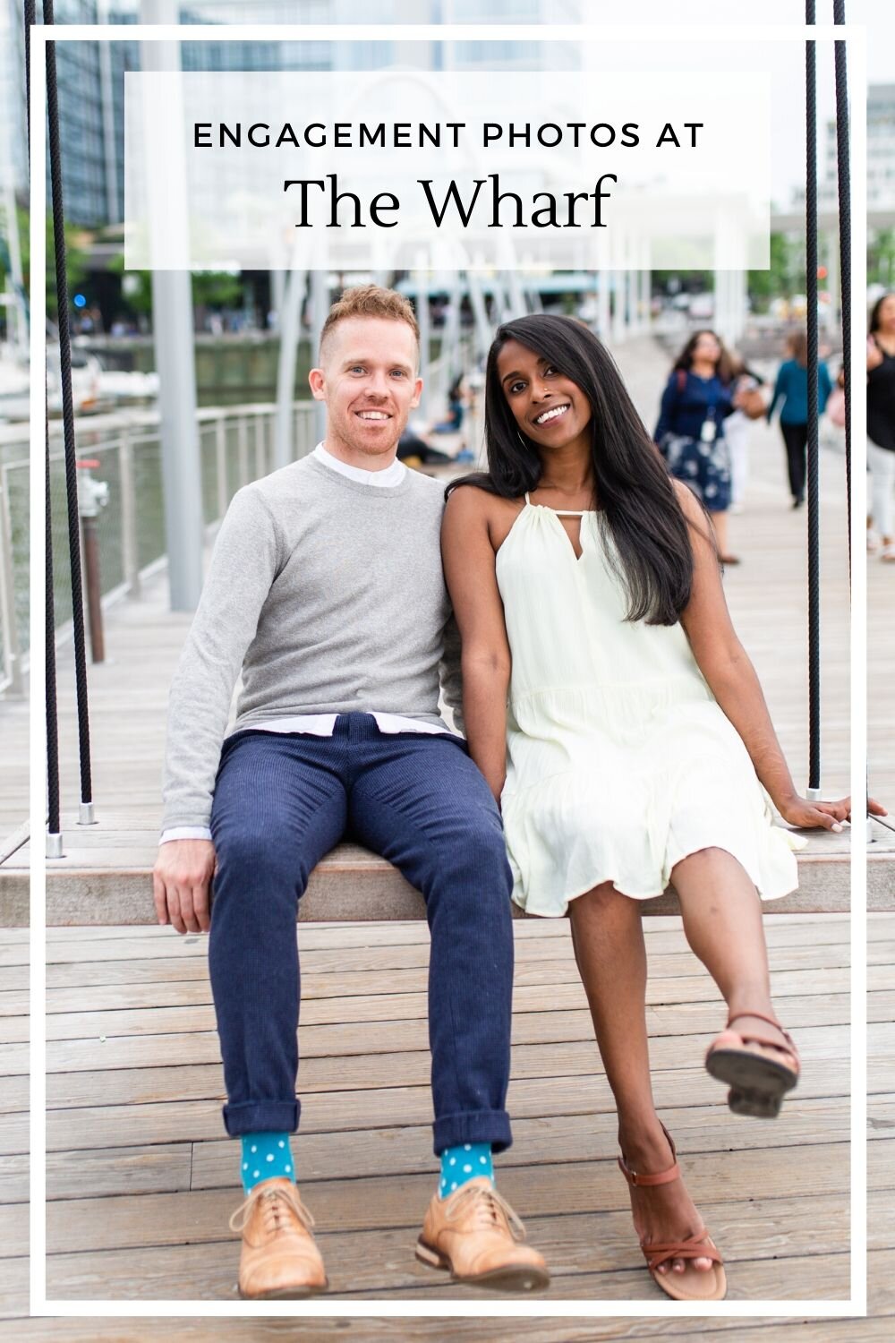 District Wharf engagement pictures