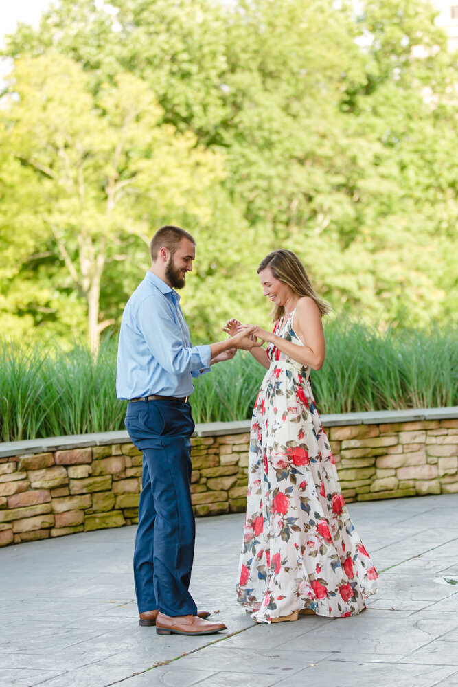 Leesburg surprise proposal photographer
